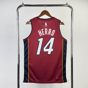 Regata  Miami Heat Statement Edition 23/24 Tyler Herro Vermelha