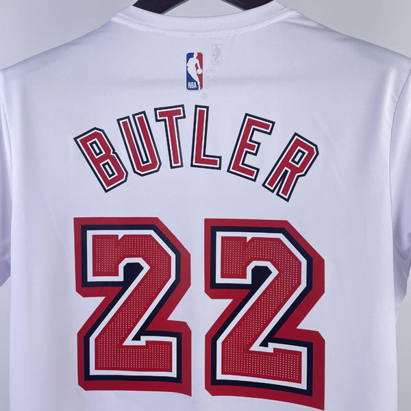 Camiseta  Miami Heat Jimmy Butler Classic Edition DRI-FIT Branca