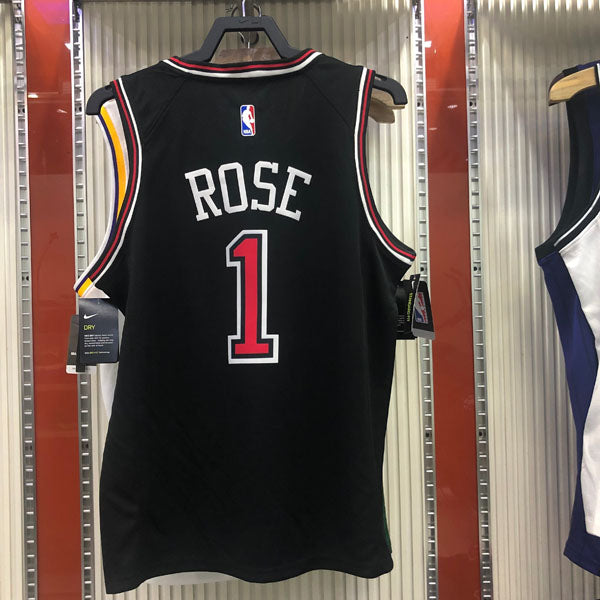 Regata  Chicago Bulls Statement Edition Derrick Rose Preta