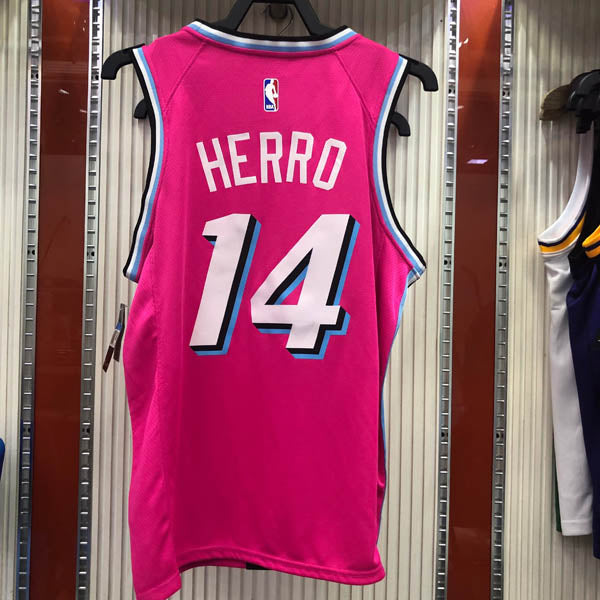 Regata  Miami Heat Vice Edition Tyler Herro Rosa