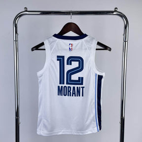 Regata Infantil  Memphis Grizzlies Ja Morant Branca