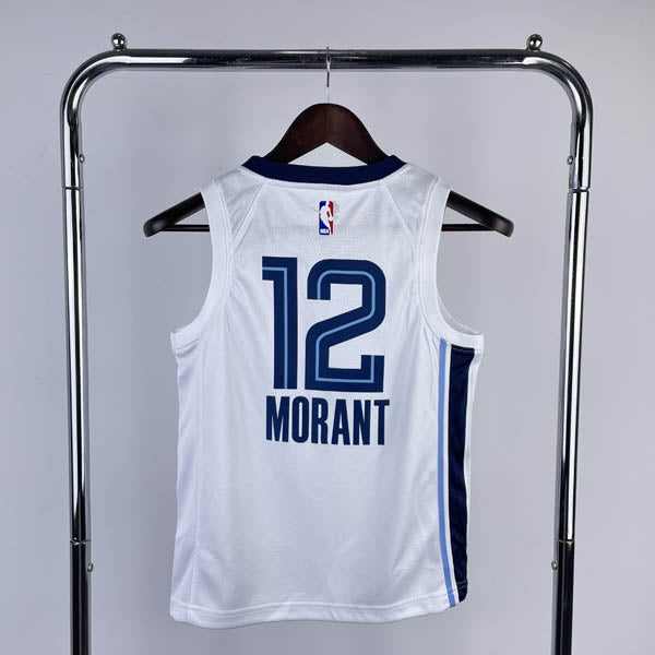 Regata Infantil  Memphis Grizzlies Ja Morant Branca