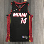 Regata  Miami Heat Icon Edição 75 anos Tyler Herro Preta