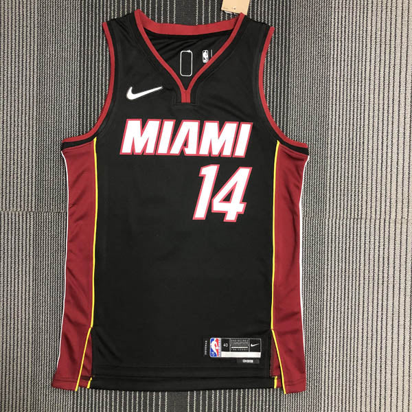 Regata  Miami Heat Icon Edição 75 anos Tyler Herro Preta