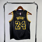 Regata Infantil  Los Angeles Lakers Kobe Bryant 24 Preta