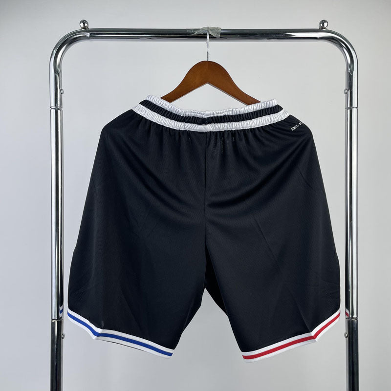Short  Los Angeles Clippers City Edition 22/23 Preto
