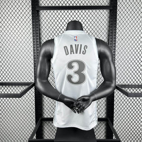 Regata  Dallas Mavericks City Edition 24/25 Anthony Davis Branca