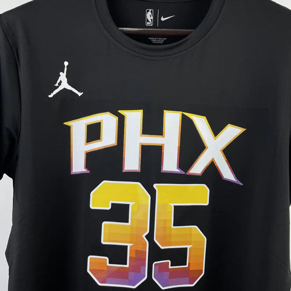 Camiseta  Phoenix Suns Kevin Durant City DRI-FIT Preta