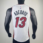 Regata  Miami Heat Association Edition 24/25 Bam Adebayo Branca