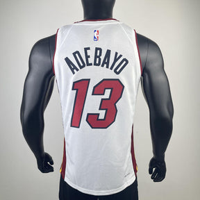 Regata  Miami Heat Association Edition 24/25 Bam Adebayo Branca