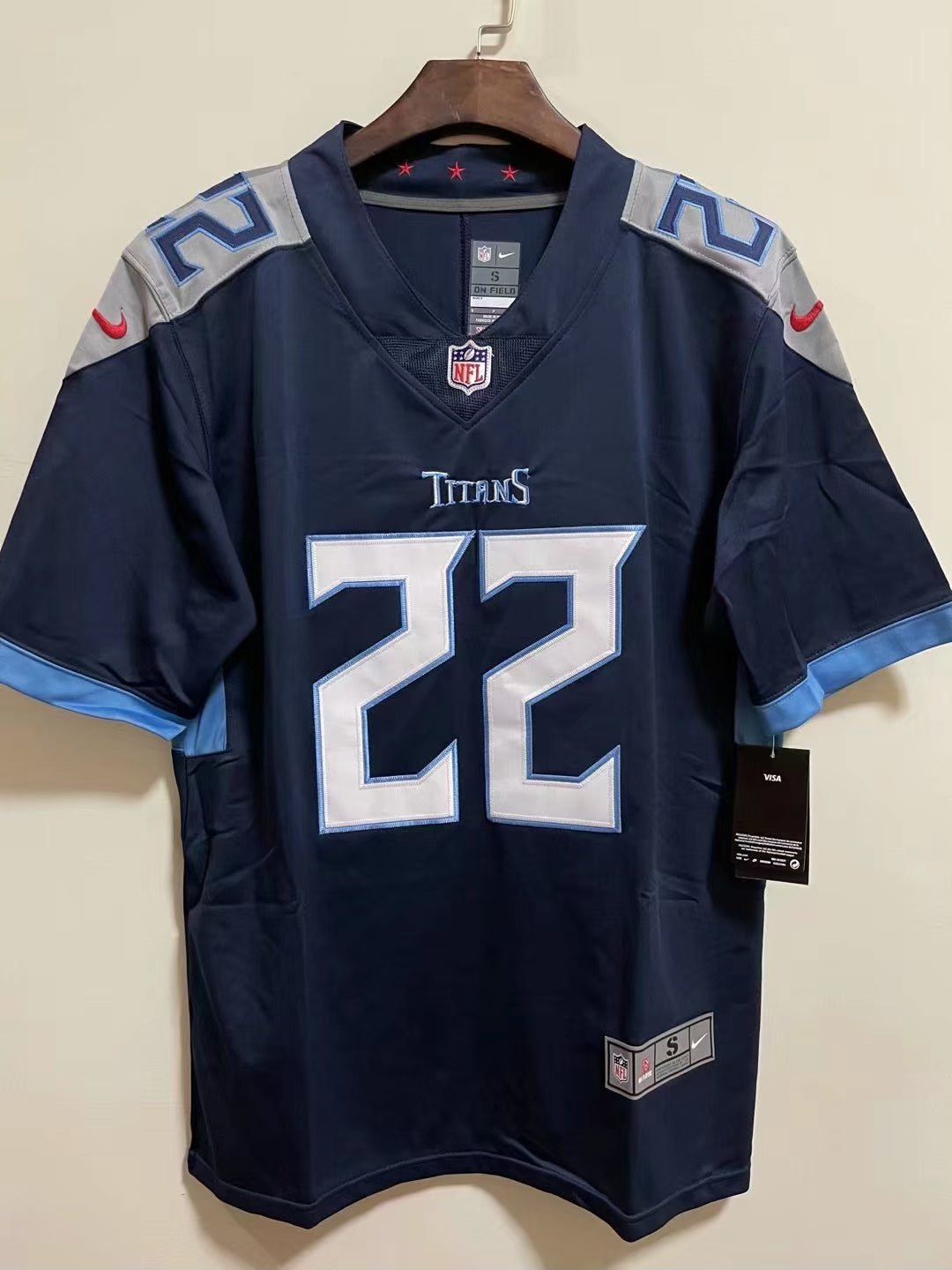 Camisa  Tennessee Titans Vapor Limited Azul