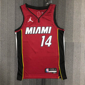 Regata  Miami Heat Statement Edição 75 anos Tyler Herro Vermelha