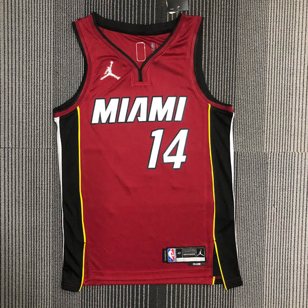 Regata  Miami Heat Statement Edição 75 anos Tyler Herro Vermelha