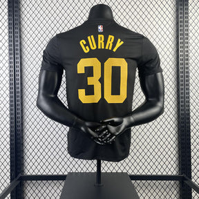 Camiseta  Golden State Warriors Stephen Curry DRI-FIT Preta