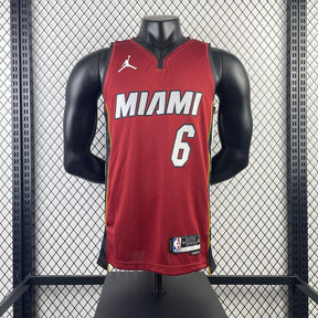 Regata  Miami Heat Statement Edition LeBron James Vermelha