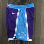 Short  Los Angeles Lakers City Edição 75 anos 21/22 Roxo