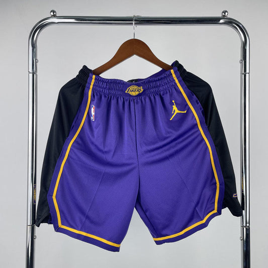 Short  Los Angeles Lakers Statement Edition Roxa