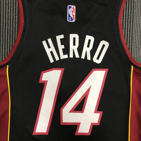Regata  Miami Heat Icon Edição 75 anos Tyler Herro Preta