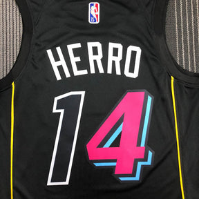 Regata  Miami Heat City Edição 75 anos Tyler Herro Preta