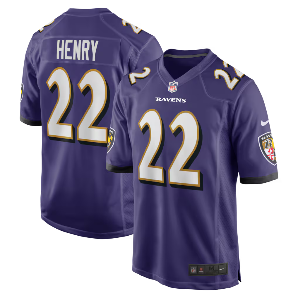 Camisa NFL Baltimore Ravens Vapor F.U.S.E. Limited Roxa