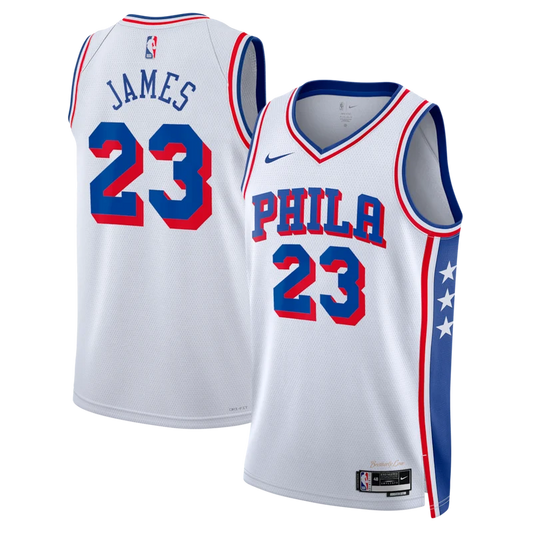 Regata Philadelphia 76ers Association Edition 26/27 Lebron James Branca