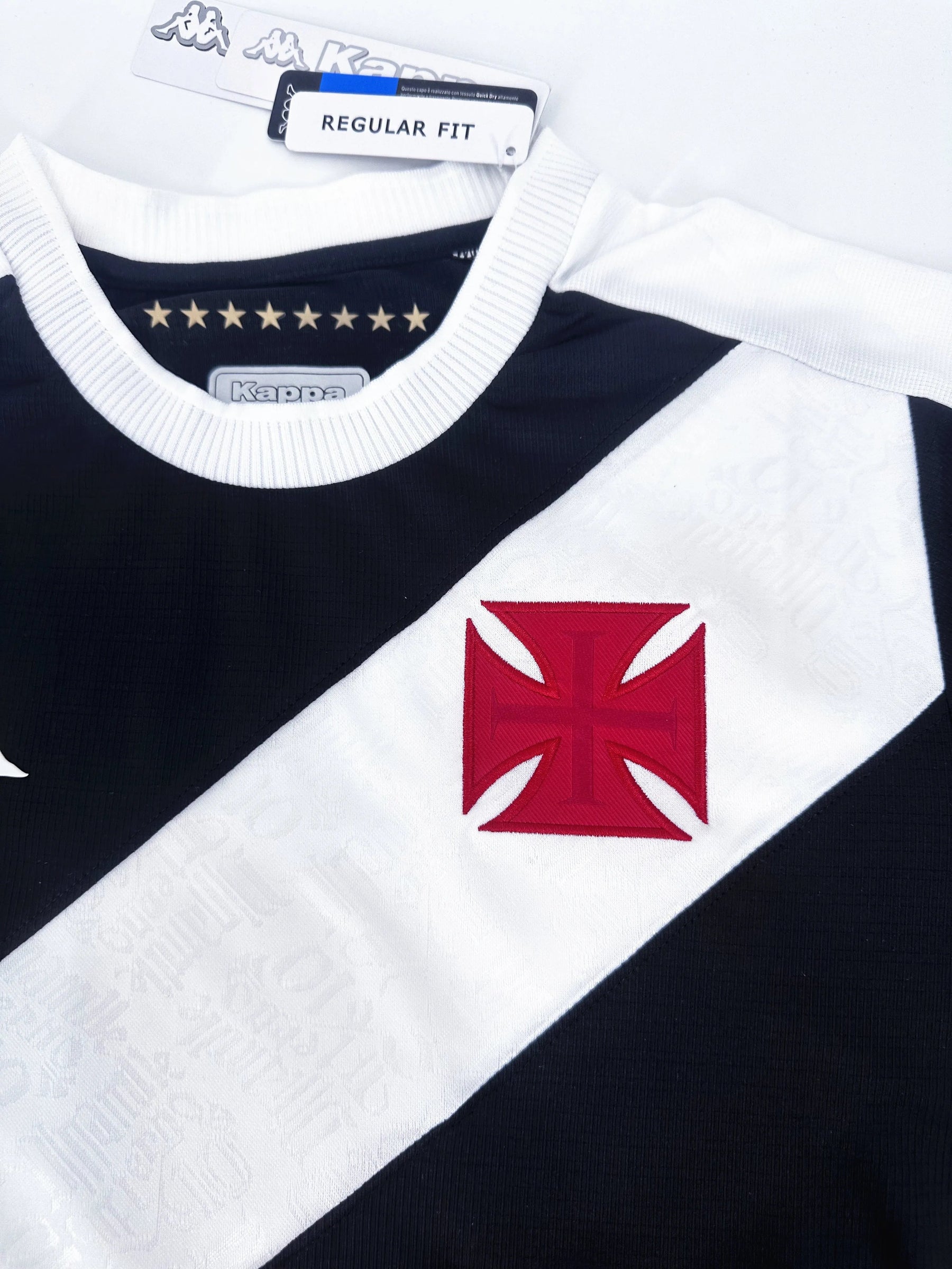 Camisa Vasco da Gama I 24/25 Preta Masculina