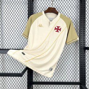 Camisa Vasco da Gama III 24/25 Bege Masculina