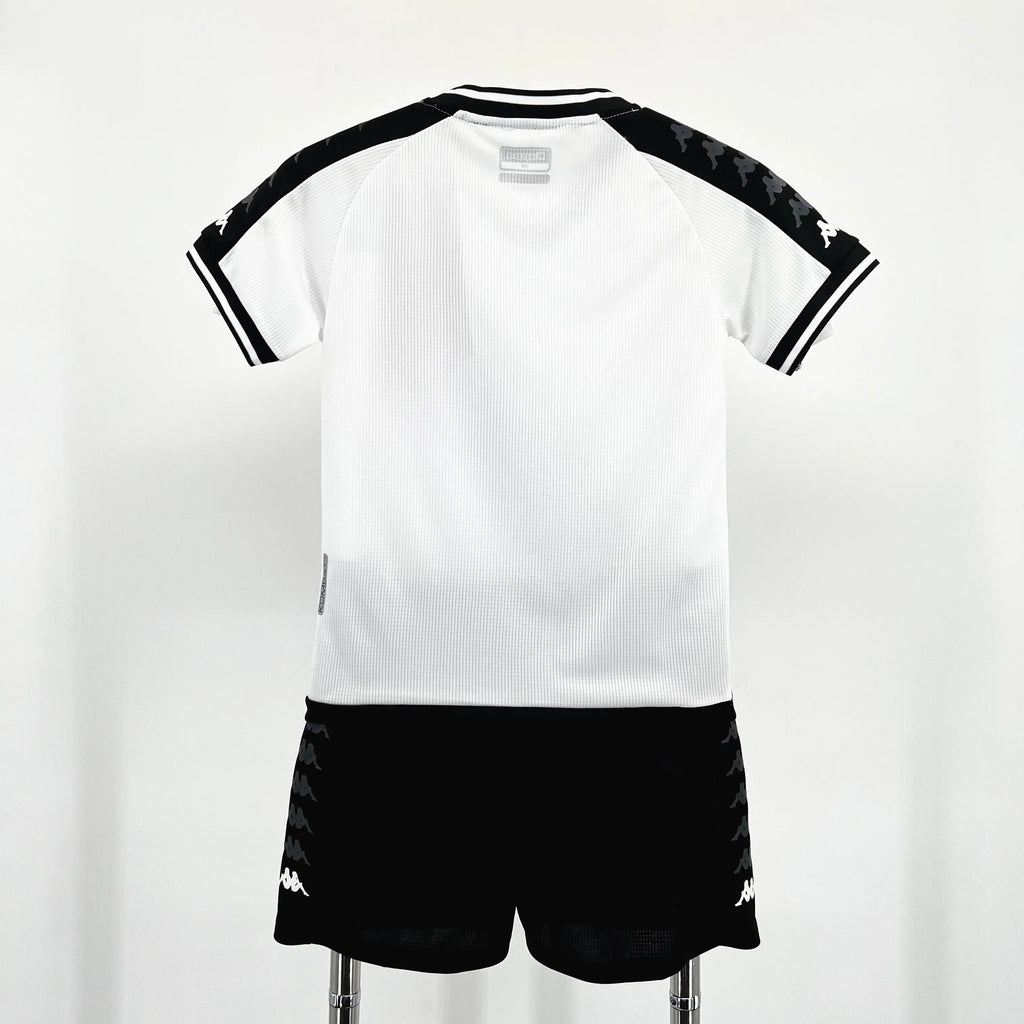 Conjunto Infantil Vasco da Gama II 24/25 Branco e Preto