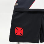 Conjunto Infantil Vasco da Gama II 24/25 Branco e Preto