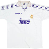 Camisa Real Madrid I 1994/1996 Retrô Branca Masculina