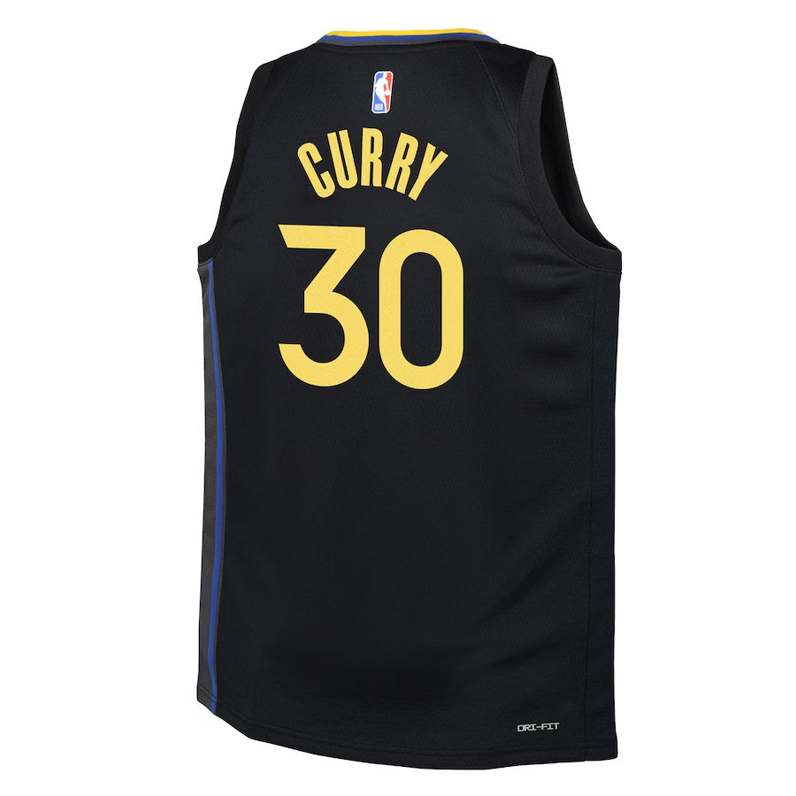 Regata Infantil Golden State Warriors Statement 24/25 Stephen Curry Preta