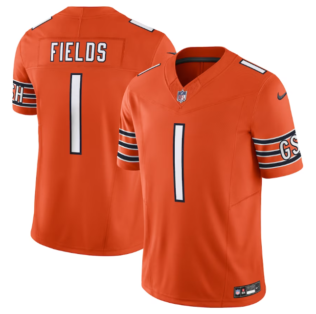 Camisa  Chicago Bears Vapor F.U.S.E. Limited Laranja