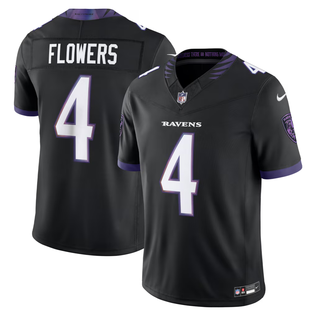 Camisa NFL Baltimore Ravens 2026 F.U.S.E Limited Preta