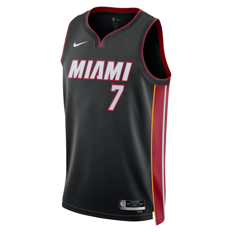 Regata Miami Heat Icon Edition 26/27 Giannis Antetokounmpo Preta