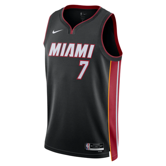 Regata Miami Heat Icon Edition 26/27 Giannis Antetokounmpo Preta