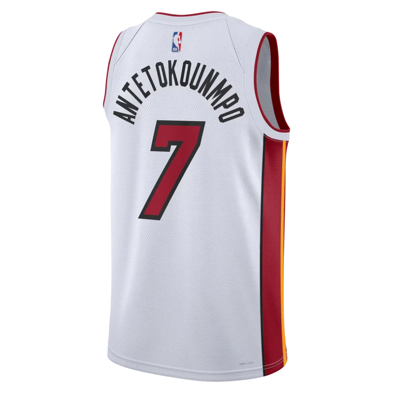 Regata Miami Heat Association Edition 26/27 Giannis Antetokounmpo Branca
