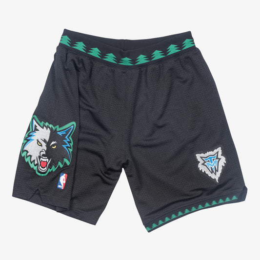 Short  Minnesota Timberwolves Preto