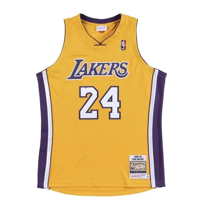 Regata Lakers Retrô Mitchell & Ness 2008/2009 Kobe Bryant
