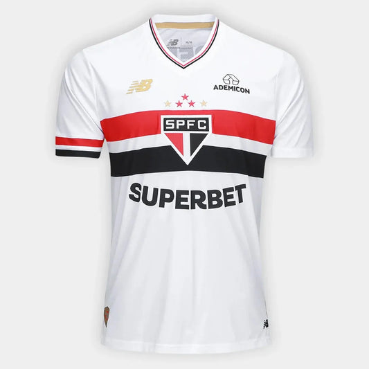 Camisa São Paulo I 25/26 Branca Masculina