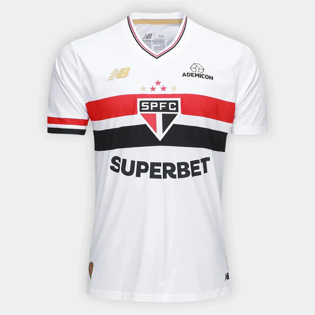 Camisa São Paulo I 25/26 Branca Masculina
