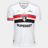 Camisa São Paulo I 25/26 Branca Masculina