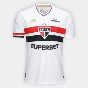 Camisa São Paulo I 25/26 Branca Masculina