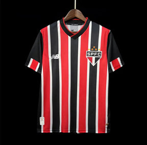 Camisa São Paulo II 24/25 Vermelha e Branca Masculina