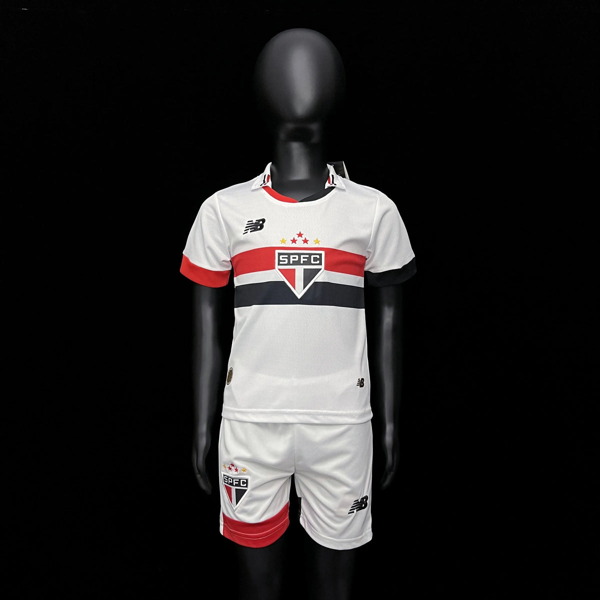 Conjunto Infantil São Paulo I 24/25 Branco