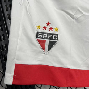 Short São Paulo I 24/25 Branco Masculino