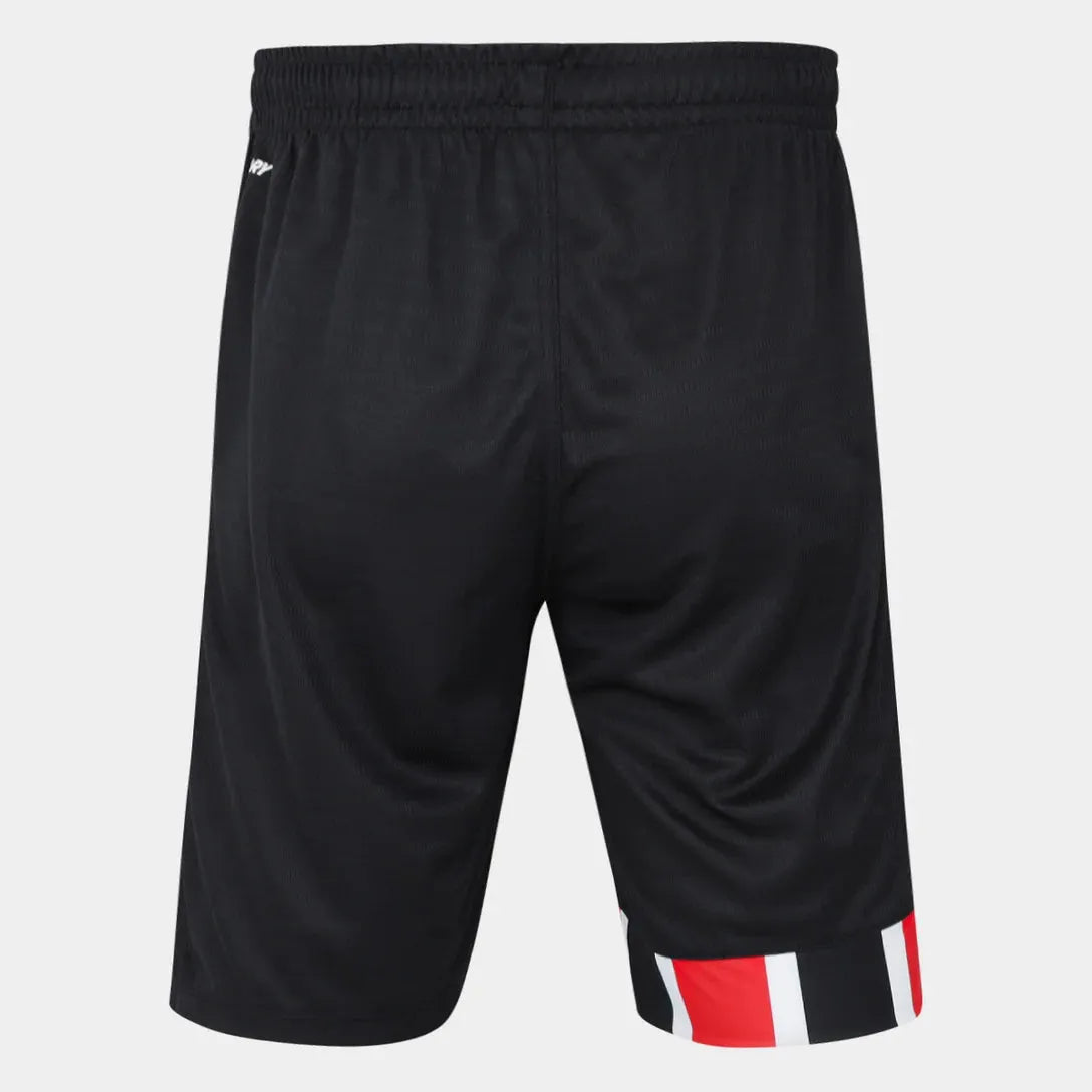 Short São Paulo II 24/25 Preto Masculino