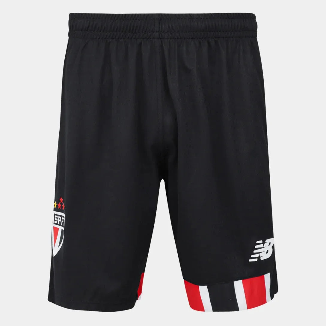 Short São Paulo II 24/25 Preto Masculino