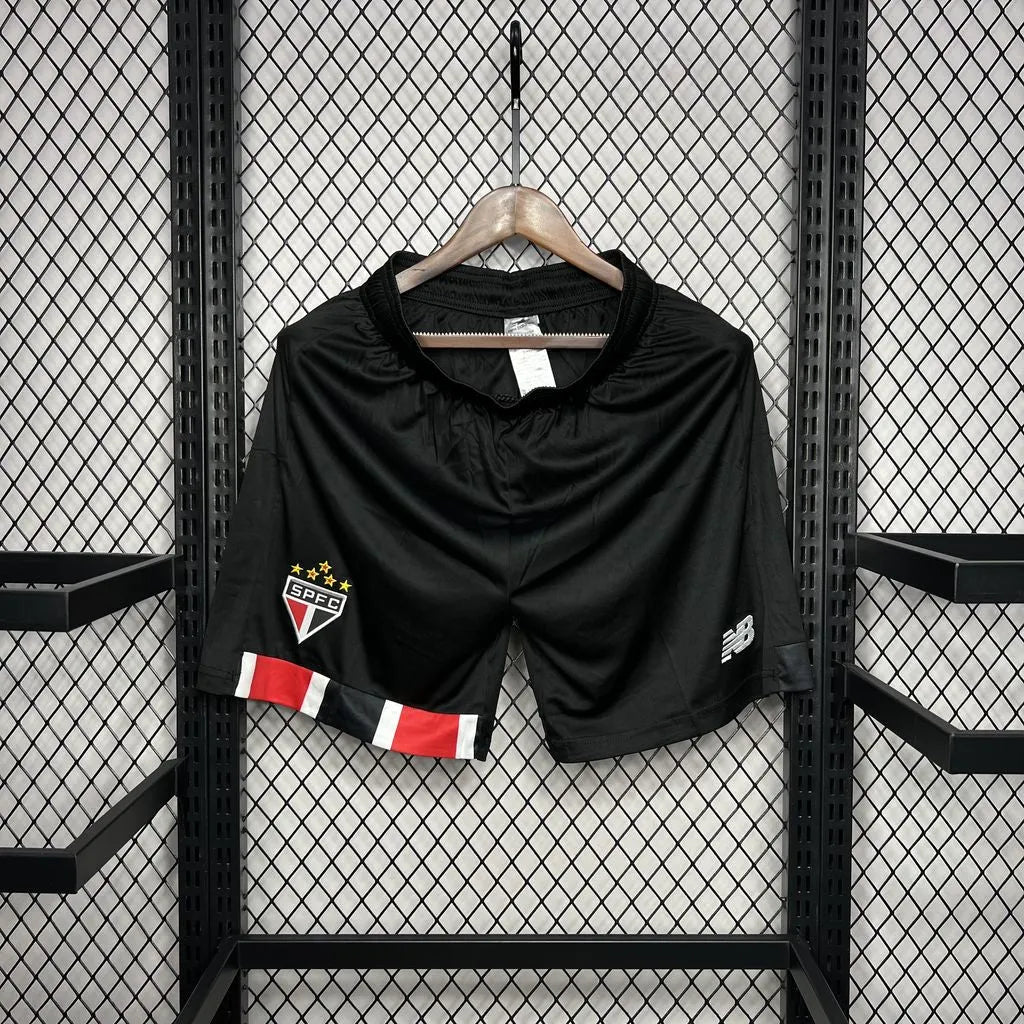 Short São Paulo II 24/25 Preto Masculino