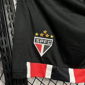 Short São Paulo II 24/25 Preto Masculino