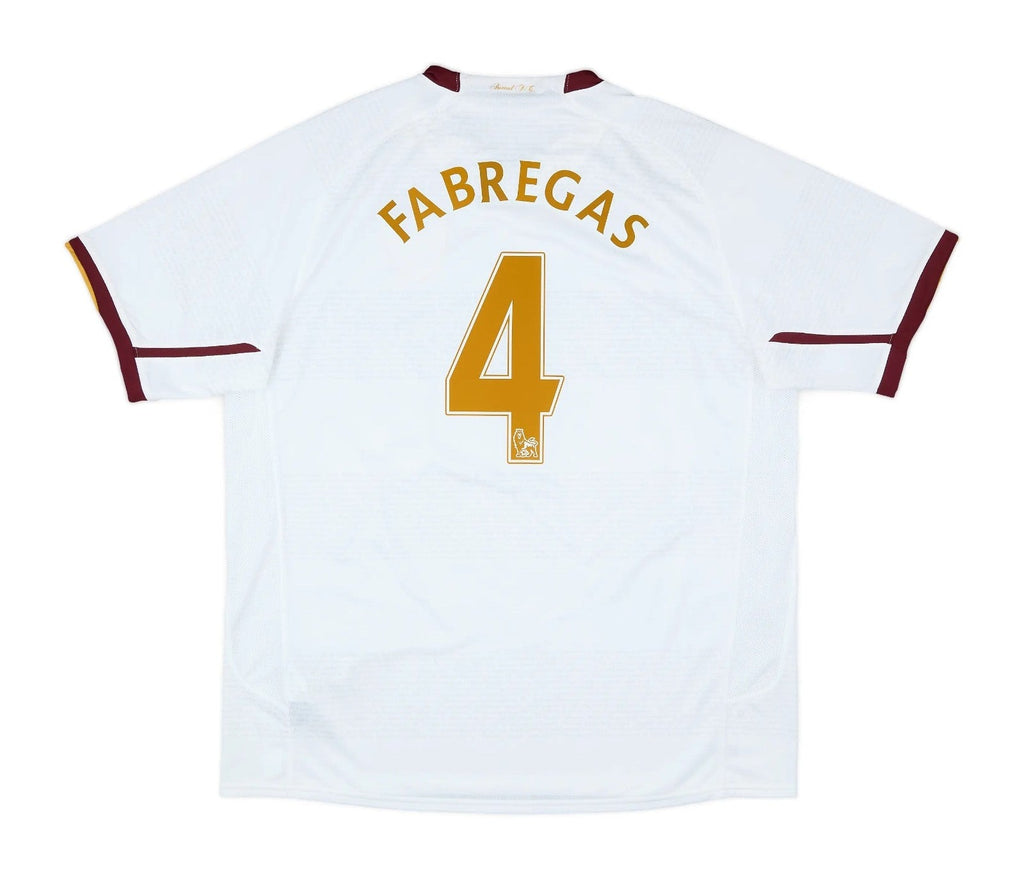 Camisa Arsenal II 2007/2008 Retrô Branca